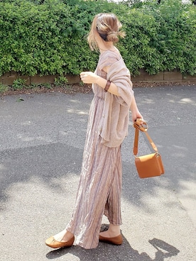 &りっちさん（レディース・154cm）の夏コーディネート