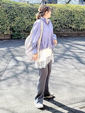 &りっちさん(レディース・154cm)の春コーディネート