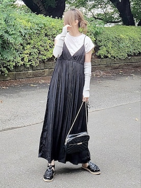 &りっちさん（レディース・154cm）の夏コーディネート