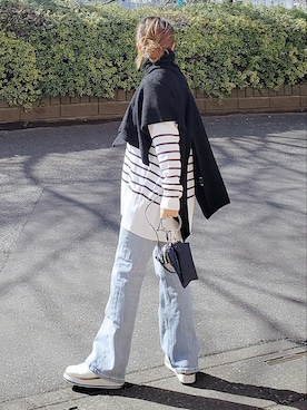 &りっちさん（レディース・154cm）の冬コーディネート