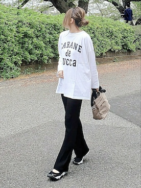 「zuccatokyo」｜&りっちさん（レディース・154cm）の春コーディネート