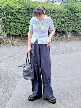 &りっちさん（レディース・154cm）の夏コーディネート