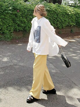 &りっちさん（レディース・154cm）の春コーディネート