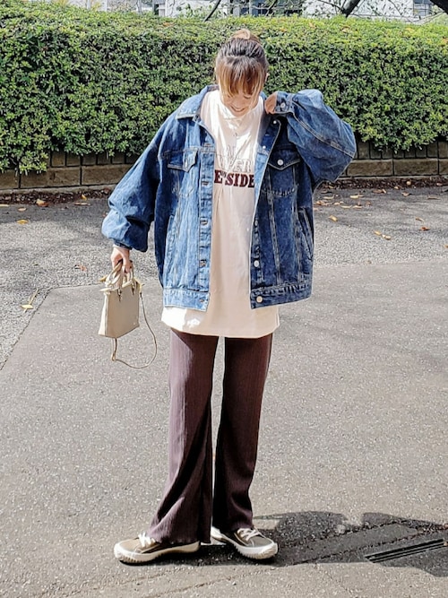 セール】オーバーサイズデニムジャケット（デニムジャケット）｜reca