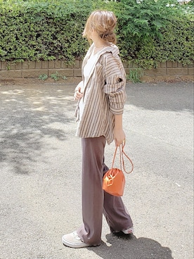 &りっちさん（レディース・154cm）の夏コーディネート