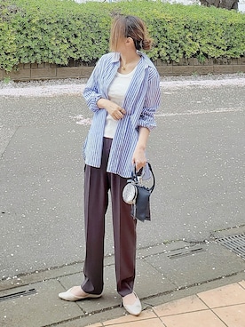 &りっちさん（レディース・154cm）の春コーディネート