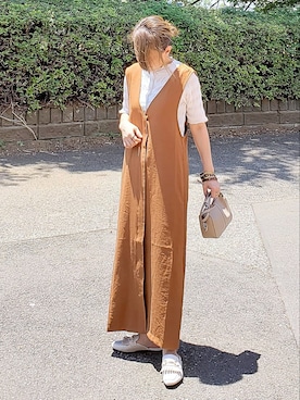 &りっちさん（レディース・154cm）の夏コーディネート