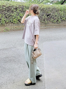 &りっちさん（レディース・154cm）の夏コーディネート