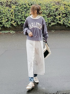 &りっちさん（レディース・154cm）の春コーディネート