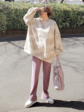 &りっちさん（レディース・154cm）の春コーディネート