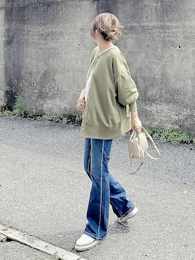 &りっちさん（レディース・154cm）の秋コーディネート