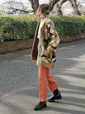 &りっちさん（レディース・154cm）の冬コーディネート