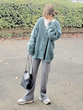 &りっちさん（レディース・154cm）の冬コーディネート