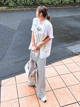 &りっちさん(レディース・154cm)の夏コーディネート