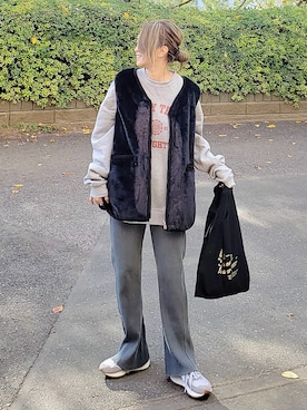 &りっちさん（レディース・154cm）の秋コーディネート