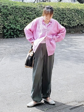 「LBC（エルビーシー）のアイテム」を使った、&りっちさん（レディース・154cm）の春コーディネート