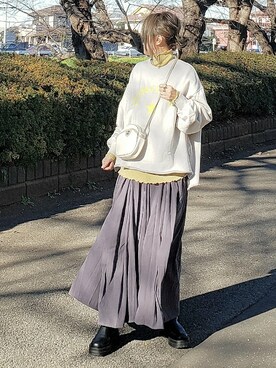 &りっちさん（レディース・154cm）の冬コーディネート