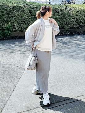 &りっちさん（レディース・154cm）の春コーディネート