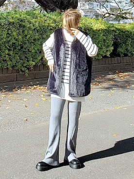 &りっちさん（レディース・154cm）の秋コーディネート