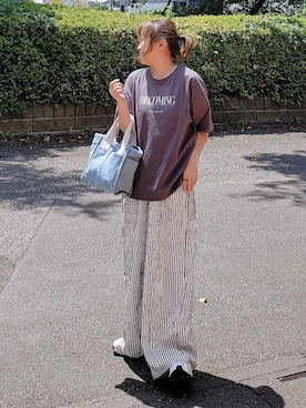&りっちさん（レディース・154cm）の夏コーディネート