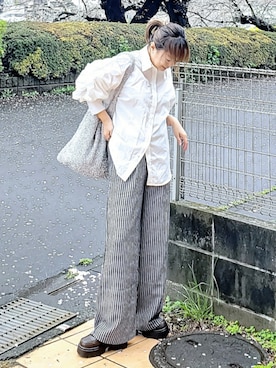 &りっちさん（レディース・154cm）の春コーディネート