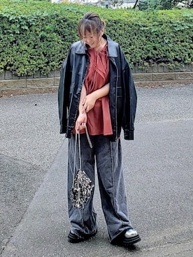 &りっちさん(レディース・154cm)の秋コーディネート