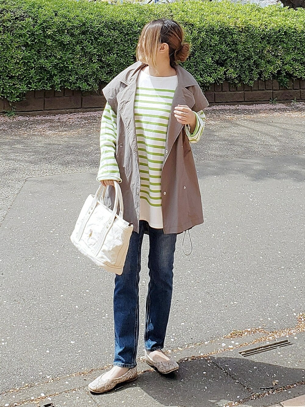 ＜6(ROKU)＞RASCHEL BORDER PULLOVER 2/カットソー 6（ROKU）(ロク)の「＜6(ROKU)＞RASCHEL BORDER PULLOVER 2/カットソー