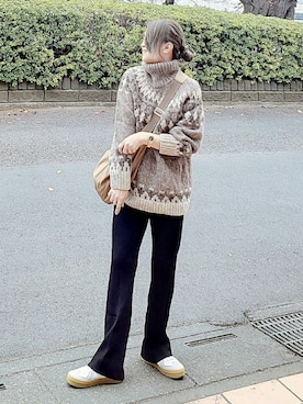 &りっちさん(レディース・154cm)の冬コーディネート