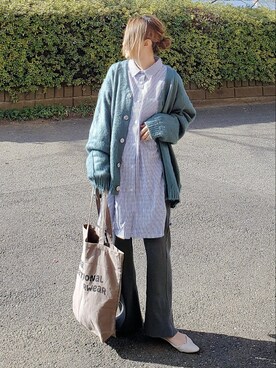 &りっちさん（レディース・154cm）の冬コーディネート