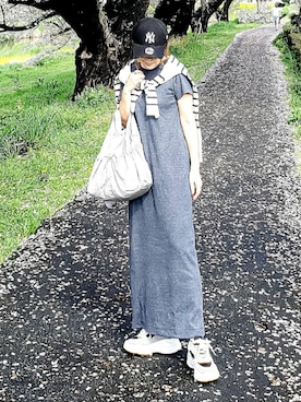 &りっちさん（レディース・154cm）の春コーディネート