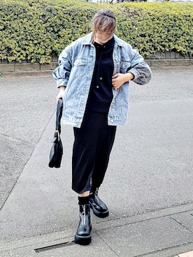 &りっちさん（レディース・154cm）の春コーディネート