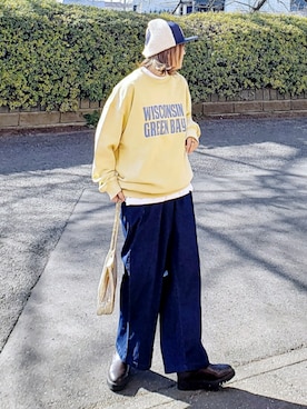 &りっちさん（レディース・154cm）の冬コーディネート