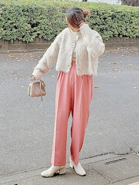 「新星WEARISTAにエントリー」｜&りっちさん（レディース・154cm）の冬コーディネート