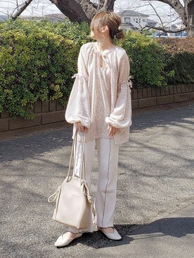 &りっちさん（レディース・154cm）の春コーディネート