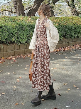 &りっちさん（レディース・154cm）の秋コーディネート