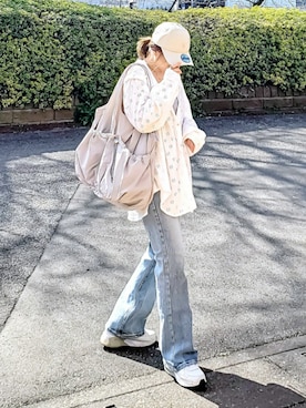 &りっちさん（レディース・154cm）の春コーディネート