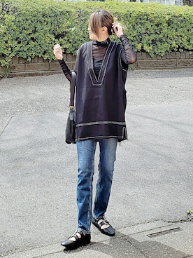 &りっちさん(レディース・154cm)の春コーディネート