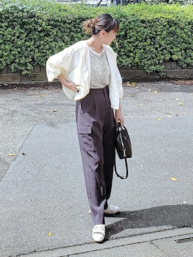 &りっちさん(レディース・154cm)の秋コーディネート