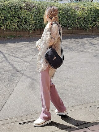 6（ロク）の「＜6(ROKU)＞SUKE MARBLE PRINT SHIRT/シャツ ◇（シャツ