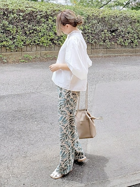 &りっちさん（レディース・154cm）の夏コーディネート