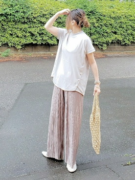 &りっちさん（レディース・154cm）の春コーディネート