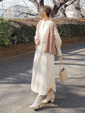 &りっちさん(レディース・154cm)の冬コーディネート