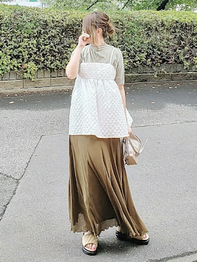 &りっちさん（レディース・154cm）の夏コーディネート