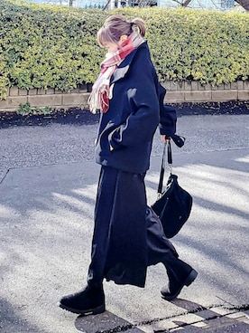 &りっちさん（レディース・154cm）の冬コーディネート