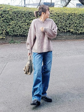 &りっちさん（レディース・154cm）の冬コーディネート