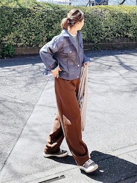 &りっちさん（レディース・154cm）の春コーディネート