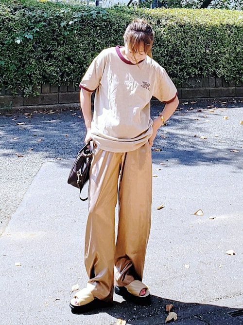 【美品】roku ロク　シアーTシャツ　リンガーT ラグランT 2025年最新】roku 6 シアー ラグランの人気アイテム - メルカリ