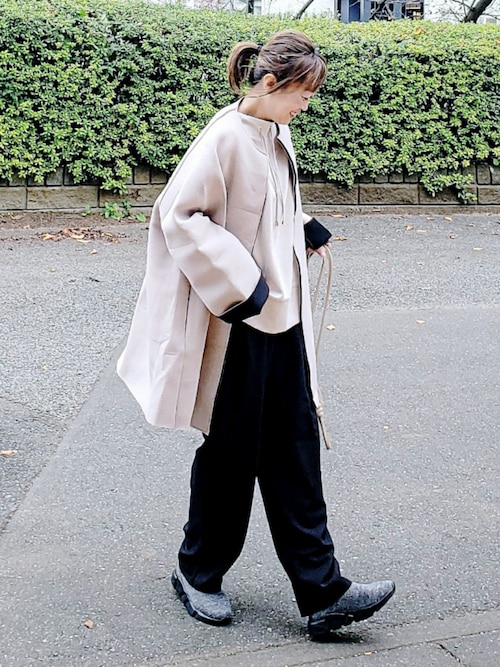 セール】【オン・オフ問わず着れる！】ワイドカーブパンツ（スラックス