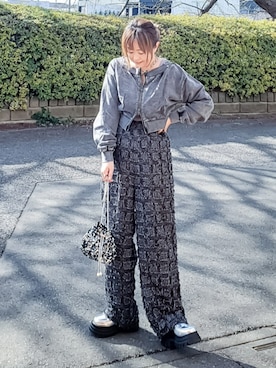 「VIVIAN（ヴィヴィアン）のアイテム」を使った、&りっちさん（レディース・154cm）の春コーディネート