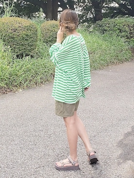 &りっちさん(レディース・154cm)の夏コーディネート